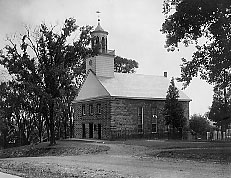 photo of the church dated around 1890